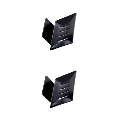 Ciieeo 2pcs Punch Wall Mount Soap Dish Holder Draining Soap Rack Box for Bathroom Wall Hanging Tray Storage for Shower Tray and Bathroom Storage