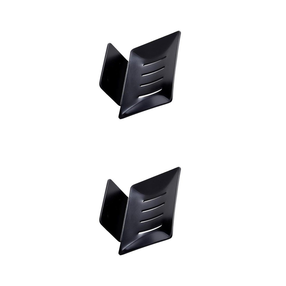 Ciieeo 2pcs Punch Wall Mount Soap Dish Holder Draining Soap Rack Box for Bathroom Wall Hanging Tray Storage for Shower Tray and Bathroom Storage