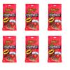 Million Sour Spaghetti 180g x Pack of 6 - Strawberry - Enjoy These Chewy Million Sweets For a Delicious Sweet Treat - Flavour: Bubblegum view 1
