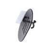 Ciieeo 2pcs Box Wall-mounted Soap Box Drainage Soap Holder Hooks Grey for Bathroom Kitchen view 4