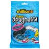 Million Sour Spaghetti 180g - Bubblegum - Enjoy These Chewy Million Sweets For a Delicious Sweet Treat - Flavour: Bubblegum view 2