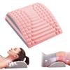 2023 New Neck & Back Stretcher, Back Cracker for Lower Back Pain Relief, Multi-Level Adjustable Spine Board, Lumbar Soothing Device for Herniated Disc, Sciatica, Scoliosis /0 (Color : Pink) view 1