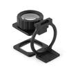 15  Magnifier Stand Measuring Foldable Magnifier Foldable Magnifier Stand Scale Portable Foldable Magnifying Glass Lens Loupe Black 1.1 Inch Lens Diameter view 3