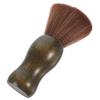 Didiseaon Male Shaving Brush Beard Cleaning Brush with Nylon Bristles, Single Color Handle, Portable Grooming Tool for Mens Beard Care and Mustache Shaving, Random Handle Random Color view 1
