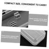Didiseaon Rectangular Toothbrush Container Portable Toothbrush Holder for Pp Box Rounded Edges view 4