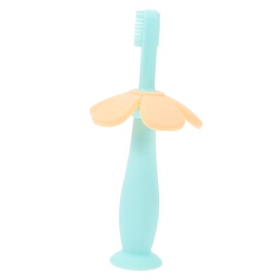 Didiseaon Silicone Toothbrush Training Brush Bristles Toothbrush Oral Care Safe Material