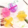 Beavorty 4pcs Reusable Laundry Balls for Washing Clothes Natural Suitable for Tumble Dryer and Laundry Random Color view 3