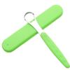 403 Stainless Steel Tongue Scraper Tongue Brush with Individual Box can be reused to Reduce Bad Breath,15.*2.5cm (Green) view 1