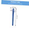 Didiseaon 10pcs Double-Head Toothbrush for Braces Braces Toothbrush Soft Bristles Designed for Denture Cleaning and Oral Blind Area Care for Use and Daily view 3