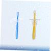 Didiseaon 6pcs Silicone Toothbrush for Boys and Girls Training Bristle Toothbrush Umbrella-Shaped Design for Toddlers for Childs First Brushing Experience view 3