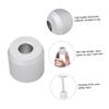 FRCOLOR 2pcs Chrome Mustache Brush Base Stand for Shaving Brush Holder in Barber Salon view 3
