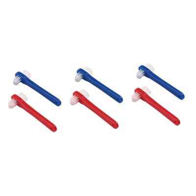 Didiseaon 6pcs Double-Sided Brush Small Toothbrush for Adults Cleaning Tool Soft Bristles Toothbrush Boys and Girls