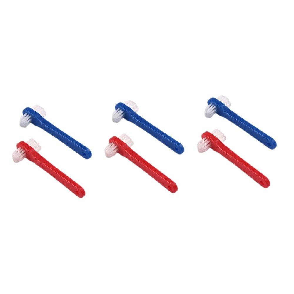 Didiseaon 6pcs Double-Sided Brush Small Toothbrush for Adults Cleaning Tool Soft Bristles Toothbrush Boys and Girls