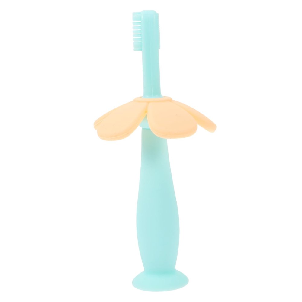Didiseaon 3pcs Silicone Toothbrush Training Bristles for Boy Girl Boys and Girls Oral Care Protective Baffle Designed for Childrens Toothbrush Material