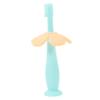 Didiseaon 3pcs Silicone Toothbrush Training Bristles for Boy Girl Boys and Girls Oral Care Protective Baffle Designed for Childrens Toothbrush Material view 1