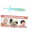 Didiseaon 4pcs Non-Slip Toothbrush for Boys and Girls Boy Girl Teeth Cleaner Manual Tooth Brush in SkyBlue for Daily Oral Care view 2