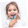 Didiseaon 12pcs Finger Toothbrush Silicone Finger Brush for Boy Girl Teeth Care Creative Toothbrush for Kids Random Color view 2