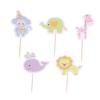 UPKOCH 2sets Adorable Zoo Series Cake Toppers Animal Cupcake Muffin Picks 30pcs*2 view 2