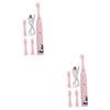 Didiseaon 2sets Household Electric Toothbrush for Boys and Girls Convenient Cartoon Design Toothbrush for Boy Girl's Oral Care Routine view 1