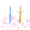 Didiseaon 2pcs Boys and Girls Toothbrushes Years Old Silicone Training Brush Umbrella Shape Brush view 3