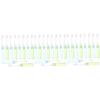 Didiseaon 30pcs Camping Toothbrush Wear-Resistant Travel Toothbrushes Folding Design view 1