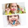 FRCOLOR 12pcs Boys and Girls Teeth Cleaning Tool Boy Girl Finger Brush Toothbrush Silicone Oral Care Massager for First Toothbrush and Daily Oral Cleaning Brush view 2