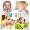 FRCOLOR 12pcs Boys and Girls Teeth Cleaning Tool Boy Girl Finger Brush Toothbrush Silicone Oral Care Massager for First Toothbrush and Daily Oral Cleaning Brush view 3