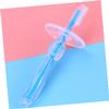 FRCOLOR 4pcs Silicone Toothbrush for Training Bristle Design Umbrella-Shaped for Boys and Girls Oral Care Safe Materials for Toddlers view 4