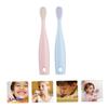 FRCOLOR 4pcs Soft-bristled Boys and Girls Toothbrush Adorable Teeth Nursing Brush for Years Old Hold Tooth Cleaner for Boy Girl view 2
