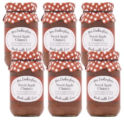 Generic Mrs Darlington's Sweet Apple Chutney - 312g - Pack of 6