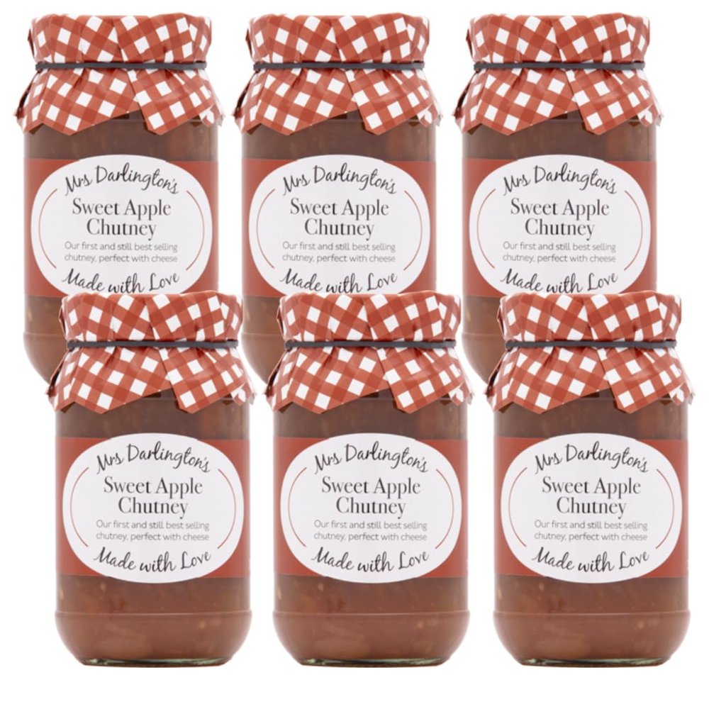 Generic Mrs Darlington's Sweet Apple Chutney - 312g - Pack of 6
