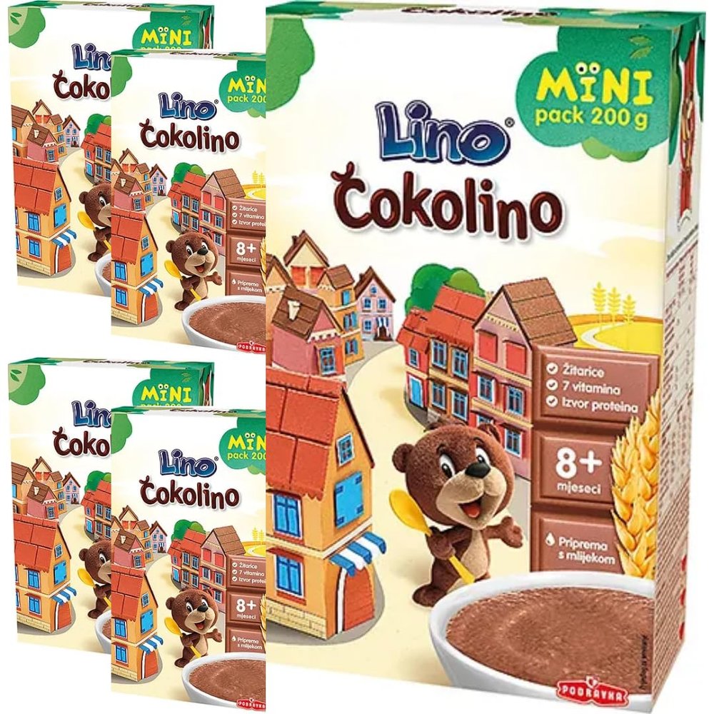 Podravka Cokolino Cereals Muesli Corn Flakes 200 Gram x 5 Pieces
