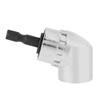 105 Degree Angle Extension Drill Bit Adapter, 1/4in Hex Socket Holder with Locking and Magnetic for Electric Drill view 4