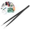 BST-201ESD Pointed Tweezers High Accuracy Anti Static Acid Resistant Tweezers for PCB Semiconductor Photovoltaic Microelectronics Aerospace view 2