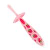 Didiseaon Silicone Baby Toothbrush U-Shaped Tooth Cleaner Portable Infant Oral Brush Strawberry Color Household Toddler Teeth Care for Babies view 1