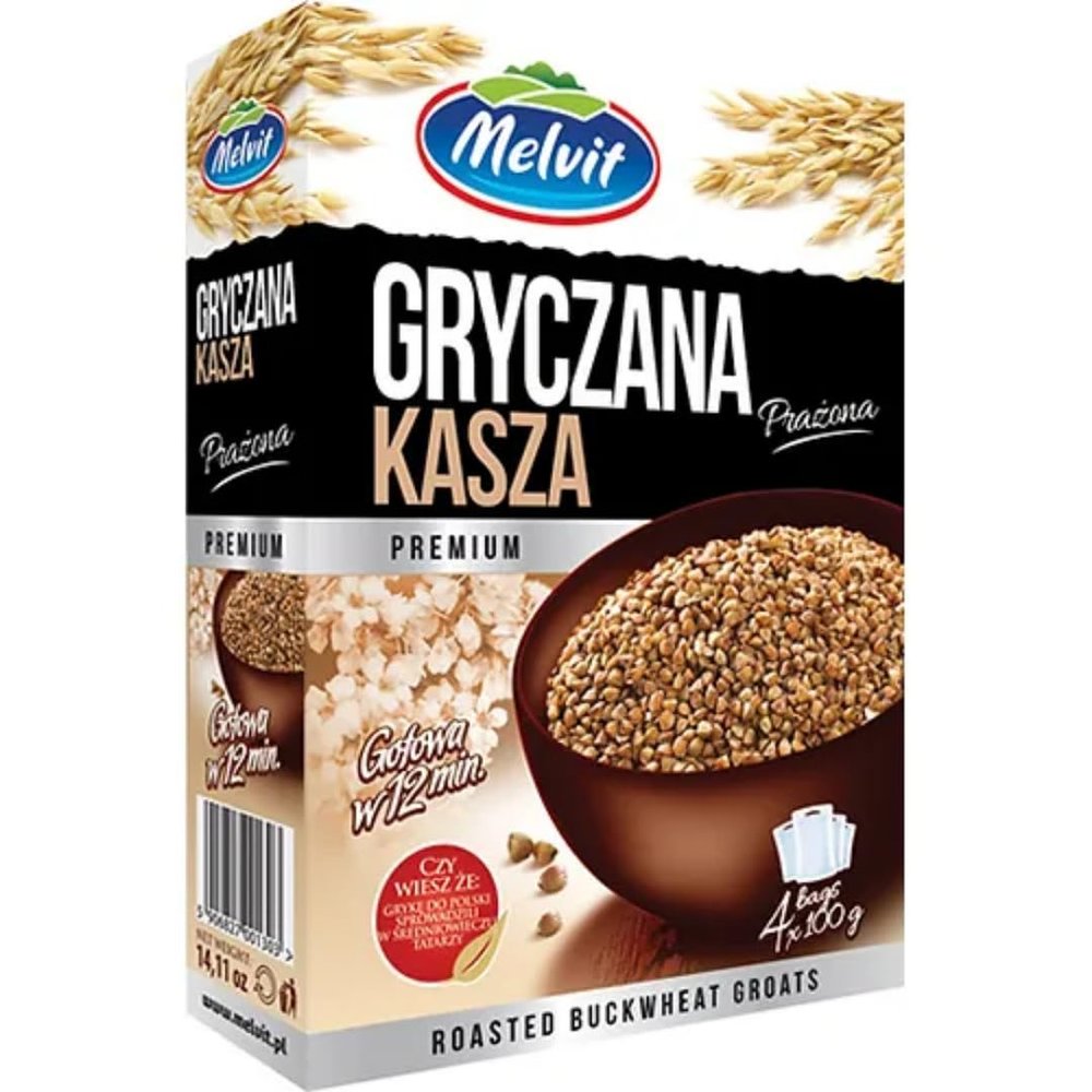 Melvit Roasted Buckwheat Cereal Muesli Corn Flakes 400 Gram