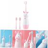Didiseaon 2 Sets Boy Girl Sonic Electronic Toothbrush Cartoon Toothbrush for Boys and Girls Electric and Usage Scenario Daily Oral Care view 3
