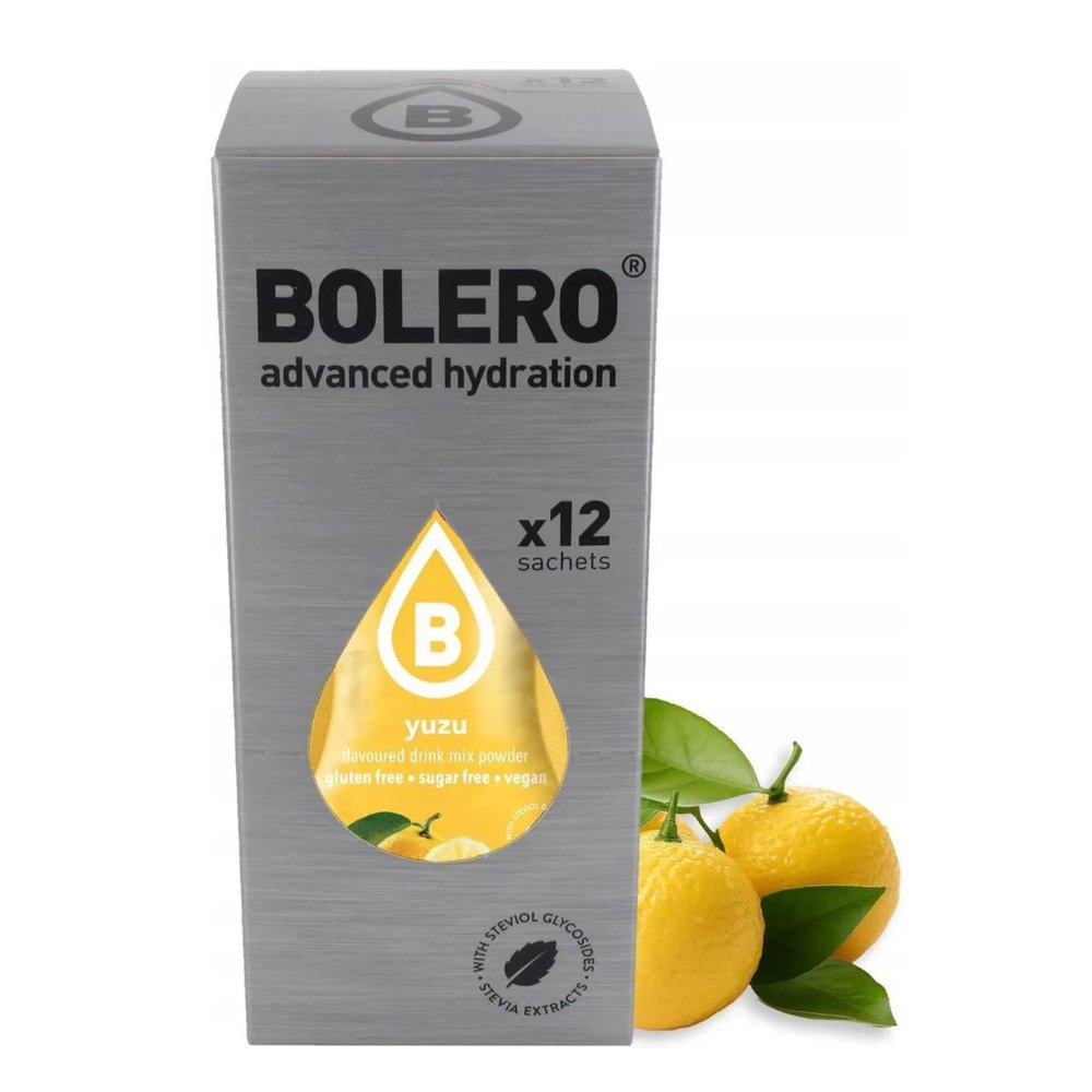Bolero Advanced Hydration Sugar Free Instant Drink (YUZU) 9g x 12 sachets