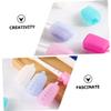Didiseaon 20pcs Toothbrush Head Covers Travel Caps Toothbrush Protectors for Business Trip Portable Caps for Travel Use view 3