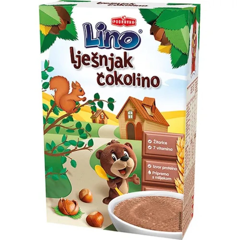 Podravka Hazelnut Cokolino Cereals Muesli Corn Flakes 200 Gram