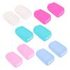 Didiseaon 30pcs Toothbrush Covers Silicone Toothbrush Lids Travel Caps Protectors for Home Travel Use view 3