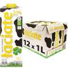 Laciate Yellow Milk 2.0% Fat UHT Milk 1000 Mililiter x 12 Boxes view 1