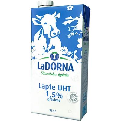 La Dorna Milk%1,5 Fat Milk 1000 Mililiter