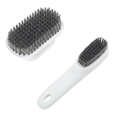 minkissy Cleaning Brush for Shoes and Clothes Long Handle Scrub Brush Multipurpose for Home Cleaning Tasks