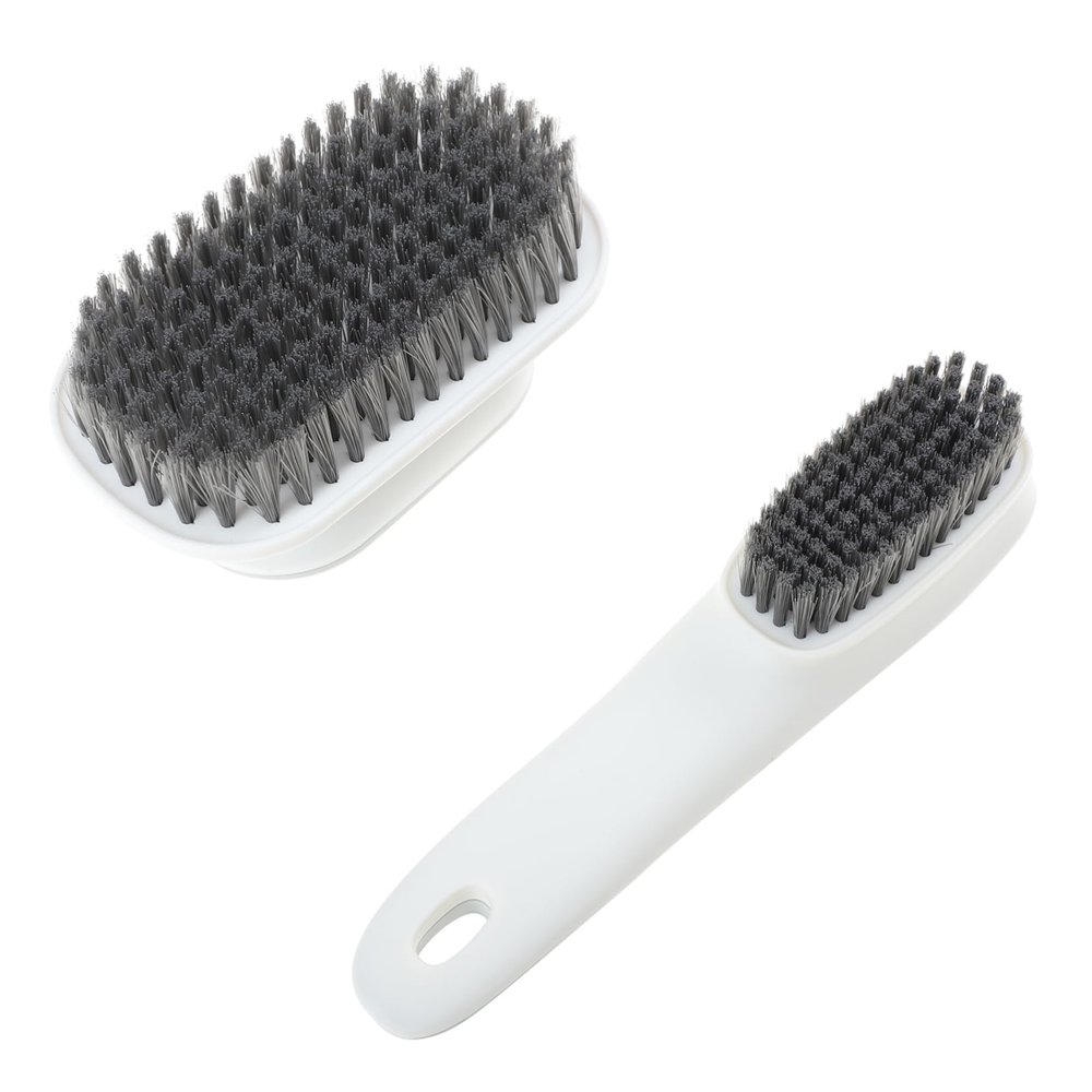 minkissy Cleaning Brush for Shoes and Clothes Long Handle Scrub Brush Multipurpose for Home Cleaning Tasks