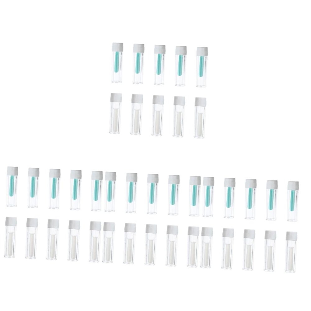 FOMIYES 40pcs Lens Remover Hard Lens Removing Tool Inserter Remover Assorted for Contact and Applicator Tool Use Random Color