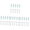 FOMIYES 40pcs Lens Remover Hard Lens Removing Tool Inserter Remover Assorted for Contact and Applicator Tool Use Random Color view 1