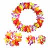 1 Set 60cm Adult Hula Grass Skirt Hawaiian Party Costume Luau Dance Skirts(Purple), Purple, 60 cm view 4