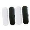 minkissy 4pcs Sturdy Compact Electric Toothbrush Case Travel Toothbrush Holder Separate Brush Heads for Boys and Girls Adults view 1