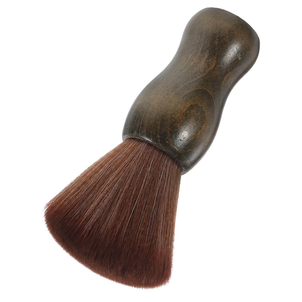 FRCOLOR Shaving Brush Beard Care Brush Nylon Bristle Beard Grooming Tool for Men Personal Mustache Care Accessory Suitable for Daily Shaving and Grooming Random Color